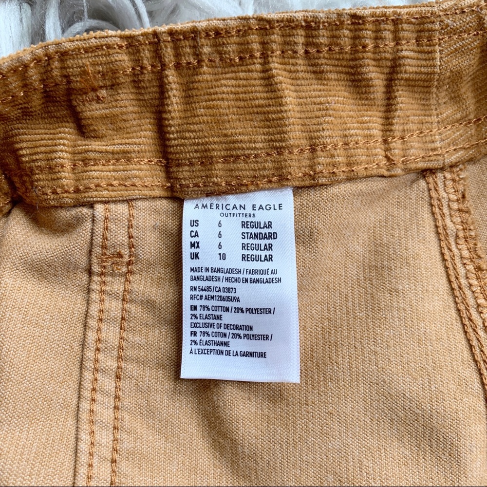 American Eagle Corduroy Button Up Skirt - Picture 3 of 3